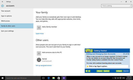 Скриншот из Professor Teaches® Windows 10