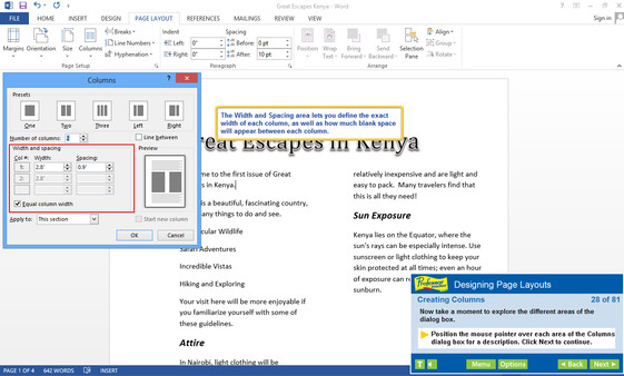 Professor Teaches® Word 2013 & 365for windows and Linux 1