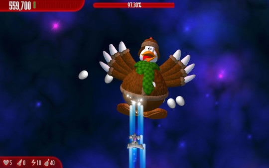 Скриншот из Chicken Invaders 3 - Christmas Edition