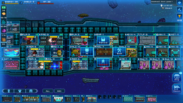 Скриншот из Pixel Starships Скриншот из Pixel Starships