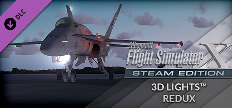 FSX: Steam Edition - 3D Lights Redux Add-On