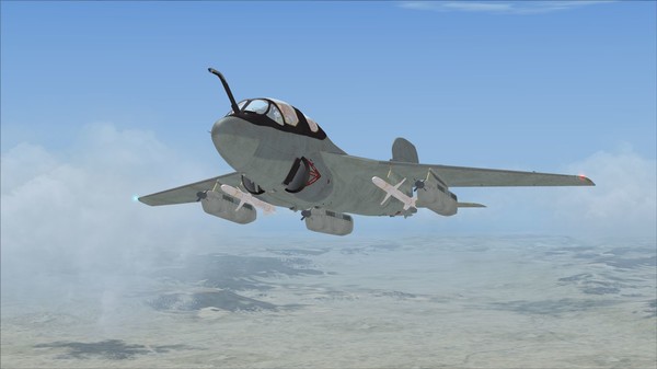 Скриншот из FSX: Steam Edition - Grumman EA-6B Prowler Add-On