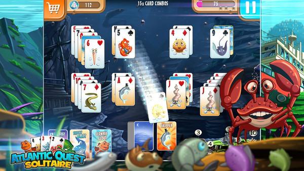 Atlantic Quest Solitaire screenshot