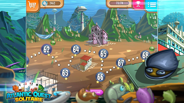 Atlantic Quest Solitairefor windows and Linux 1