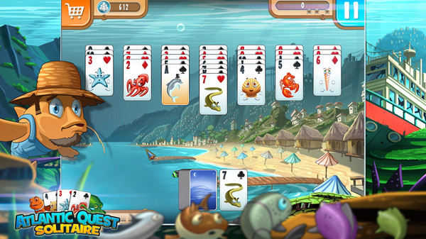 Скриншот из Atlantic Quest Solitaire