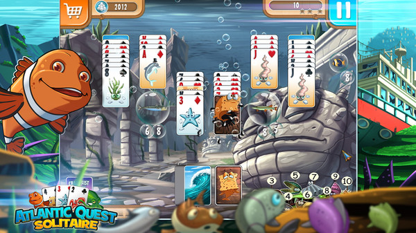 Скриншот из Atlantic Quest Solitaire