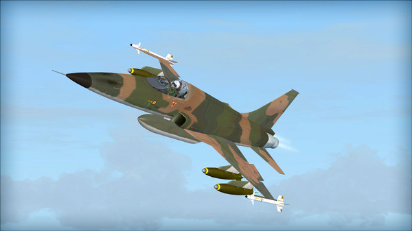 Скриншот из FSX: Steam Edition - Northrop F-5E Tiger II Add-On