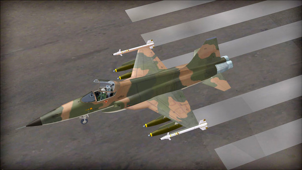 Скриншот из FSX: Steam Edition - Northrop F-5E Tiger II Add-On