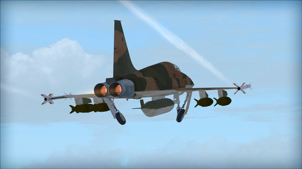 Скриншот из FSX: Steam Edition - Northrop F-5E Tiger II Add-On