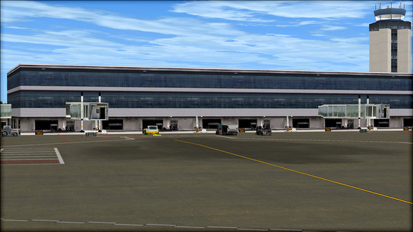 Скриншот из FSX: Steam Edition - HD Airport Graphics Add-On