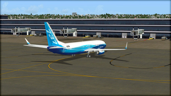 Скриншот из FSX: Steam Edition - HD Airport Graphics Add-On