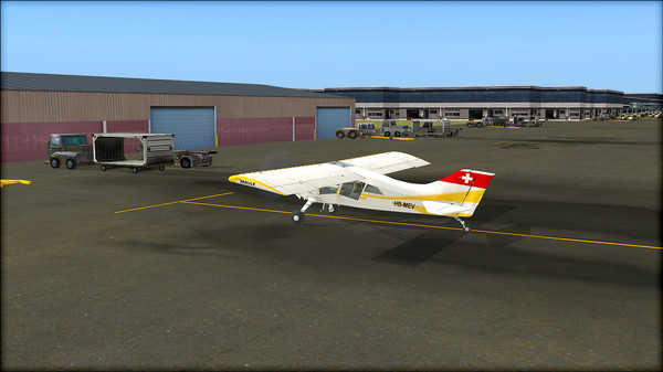 Скриншот из FSX: Steam Edition - HD Airport Graphics Add-On