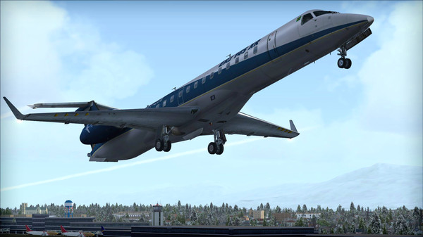 Скриншот из FSX: Steam Edition - Embraer ERJ 135LR &amp; 145XR Add-On