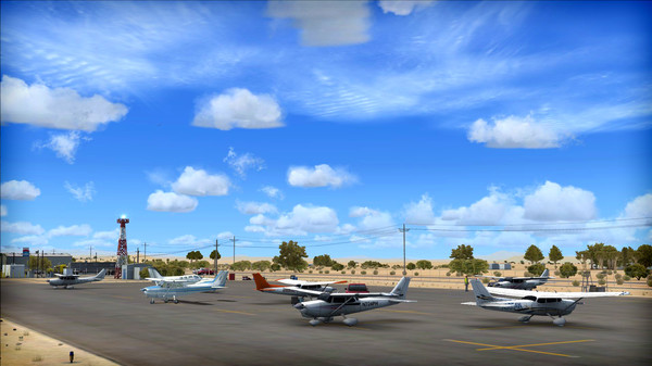 Скриншот из FSX: Steam Edition - Twentynine Palms Airport Add-On