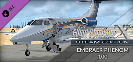 FSX: Steam Edition - Embraer Phenom 100 Add-On cover art