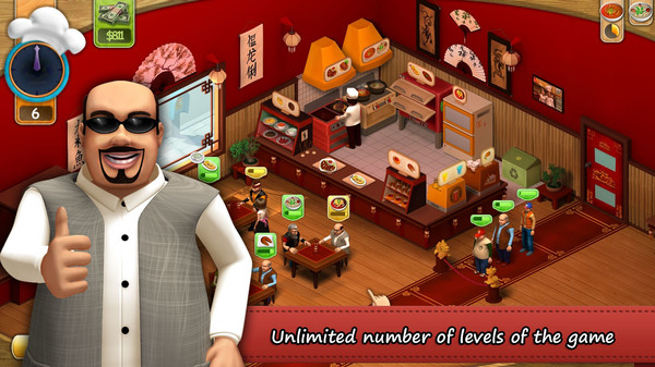 Diner Mania game for Linux 1