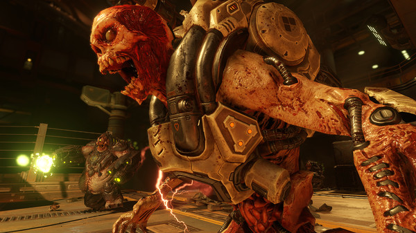 Скриншот из DOOM