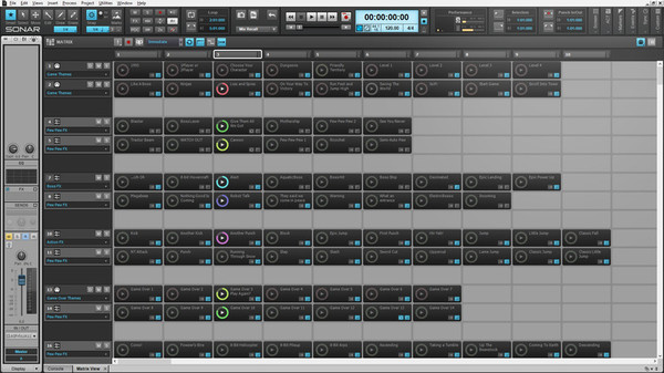 SONAR 音频制作软件-游戏截图