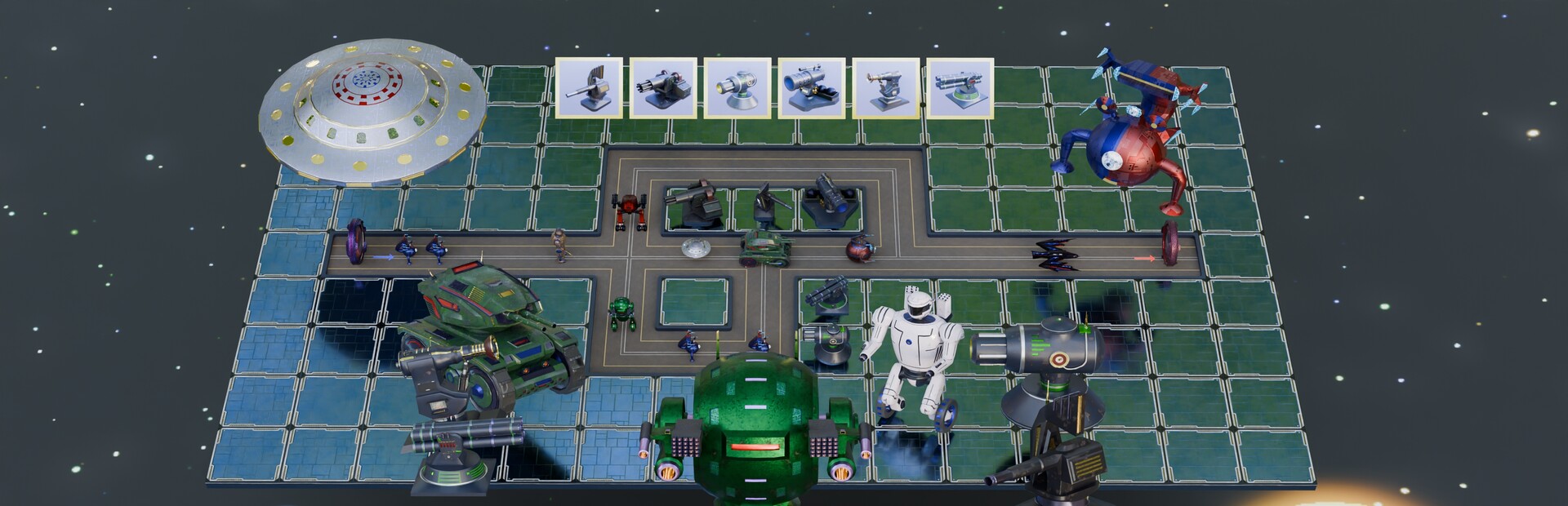 Galaxy Defenders (Classic TD)