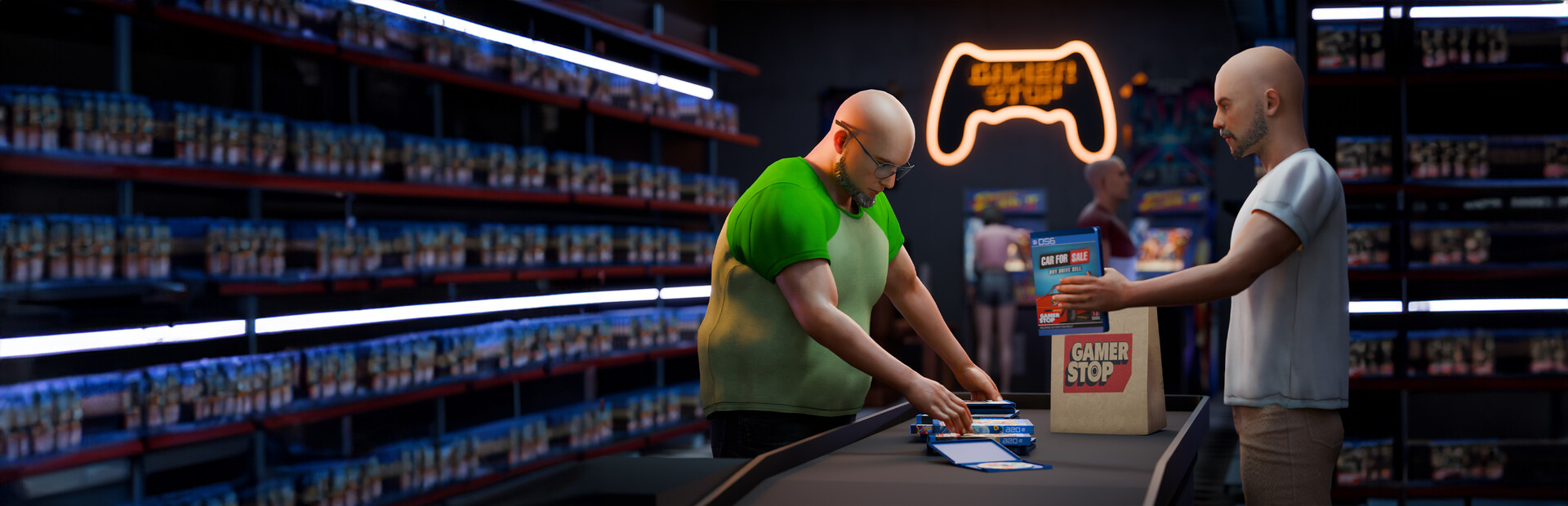 Gamer Stop Simulator : Prologue