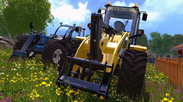 Скриншот из Farming Simulator 15 - New Holland Loader Pack