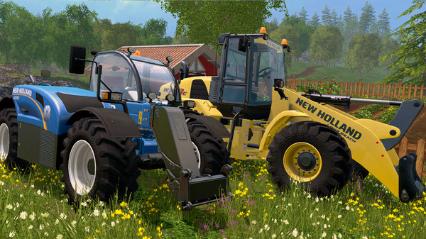 Скриншот из Farming Simulator 15 - New Holland Loader Pack