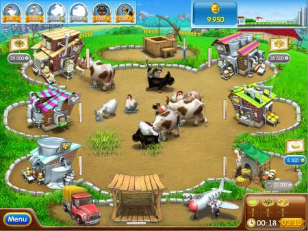 Скриншот из Farm Frenzy Pizza Party