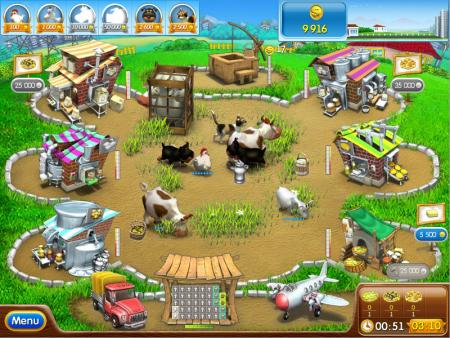 Скриншот из Farm Frenzy Pizza Party