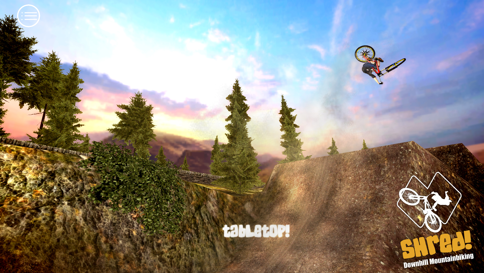 shred downhill