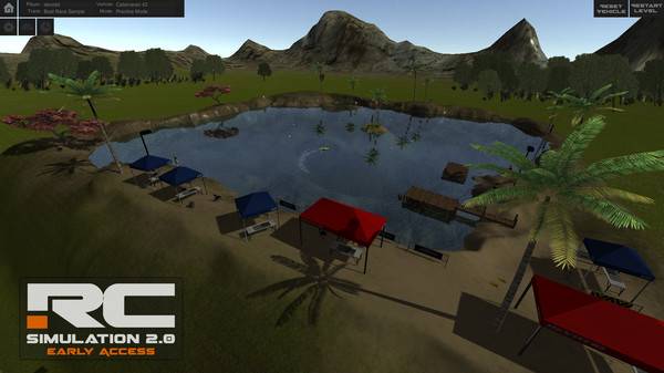 Скриншот из RC Simulation 2.0