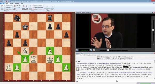 Скриншот из Fritz 14: Master Class Volume 1, Bobby Fischer