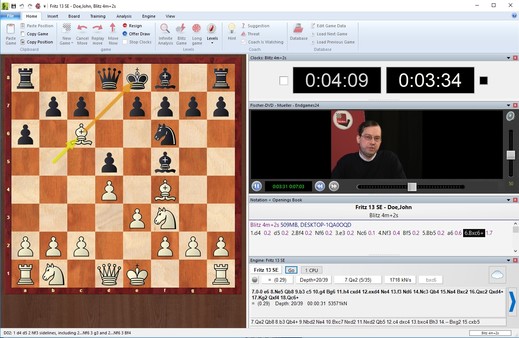 Скриншот из Fritz 14: Master Class Volume 1, Bobby Fischer