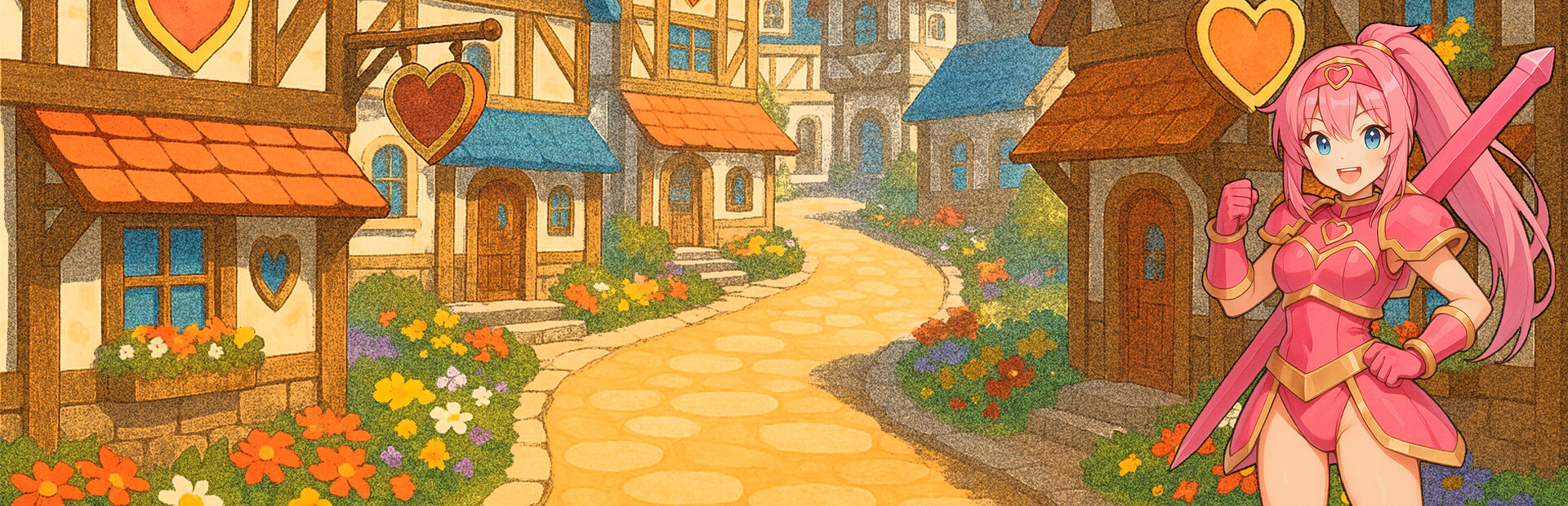 Cute Warrior Girl (큐트 여전사)