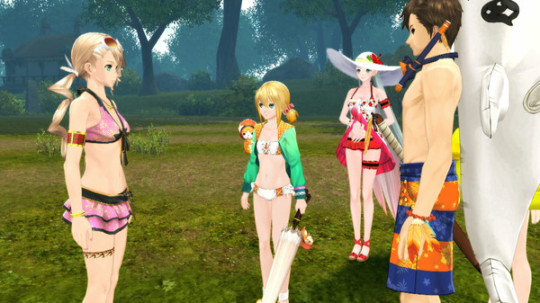 Скриншот из Tales of Zestiria - Seaside Resort Costumes Set