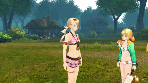 Скриншот из Tales of Zestiria - Seaside Resort Costumes Set