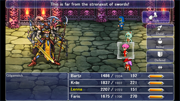 FINAL FANTASY V PC requirements