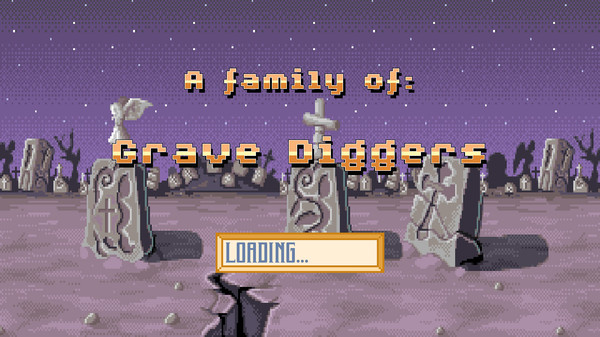 a Family of Grave Diggers Steam