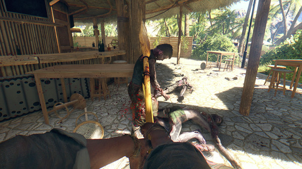 tropical island zombie shooter
