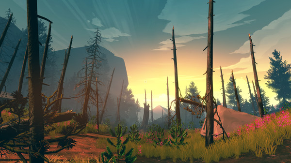 Скриншот из Firewatch