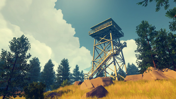 Скриншот из Firewatch