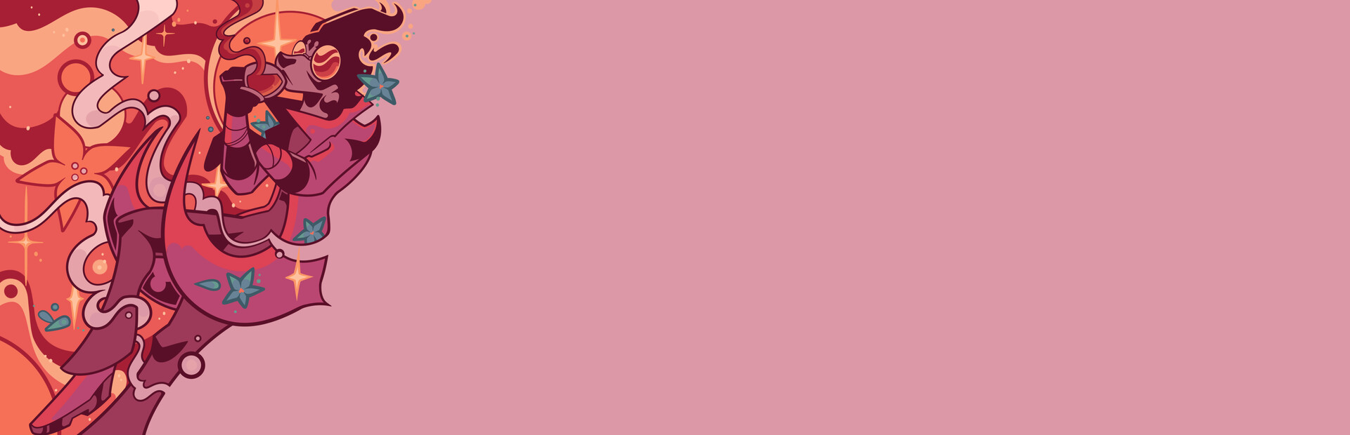 Casey Noir and Carved Pumpkin's Latte