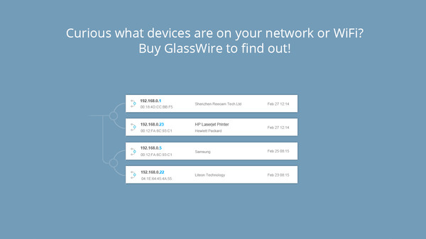 Скриншот из GlassWire Basic