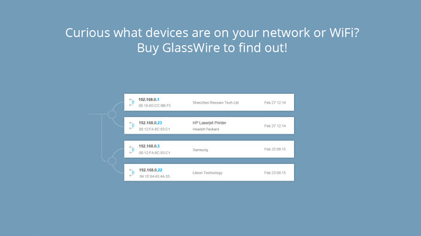 Скриншот из GlassWire Pro