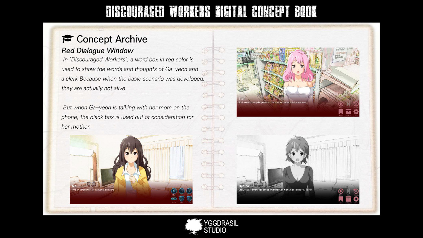 Discouraged Workers - Digital Concept Book screenshot