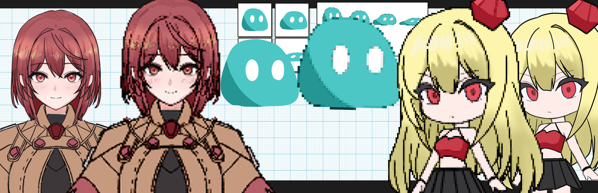 AnimSprite Pixelizer - Convert Hand-drawn Animations to Pixel Art