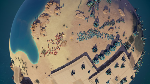 Скриншот из Planetary Annihilation: TITANS