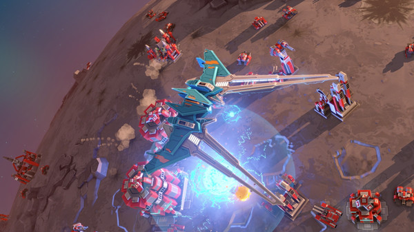 Скриншот из Planetary Annihilation: TITANS