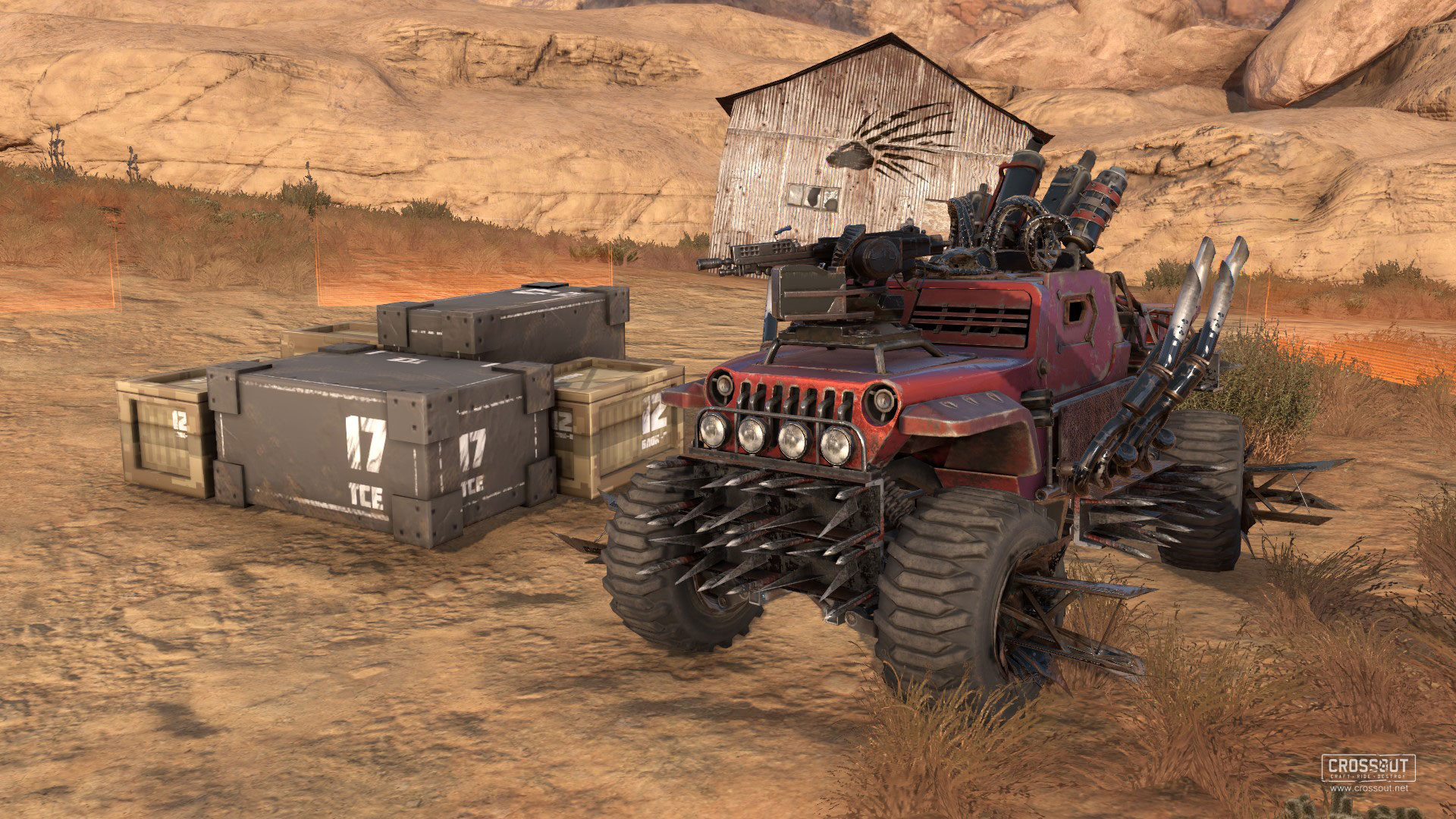 crossout ps4 game pc