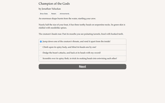Champion of the Gods for linux