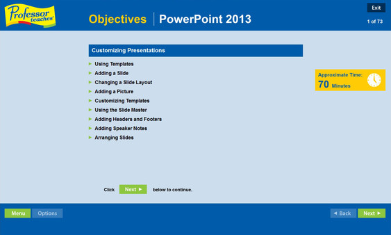 Professor Teaches PowerPoint 2013 & 365 Steam